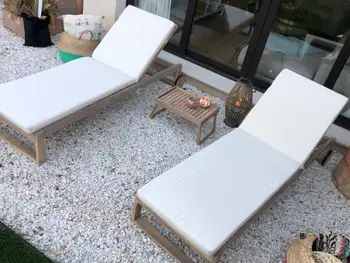 

Quilted lounger cushion 190x60x6 cm, unbreakable and washable, free shipping