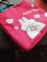 Bolsa de aislamiento térmico con dibujos animados para niños, bolsa de almuerzo para comida de bebé, botella de leche, almacenamiento impermeable Oxford, bolso para Bento