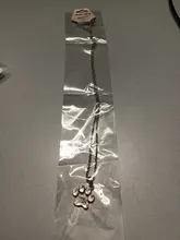 Collar dorado y plateado con huellas de perro y gato para mujer, accesorios de joyería, Gargantilla con pata de Animal