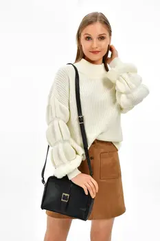 

Th Bags Black female Postman bag TH810500