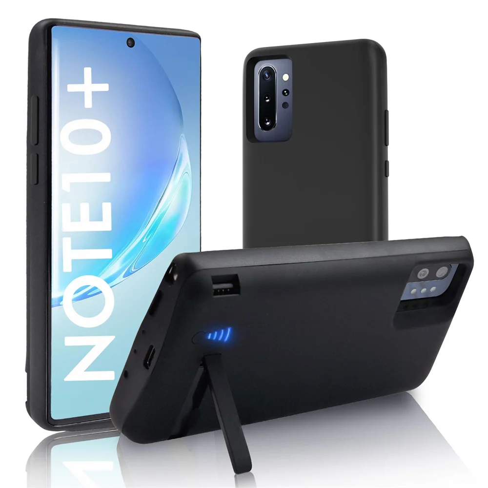 Чехол с внешним аккумулятором для Samsung Galaxy Note 10 + Plus противоударное зарядное