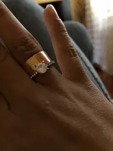 Anillos de Compromiso de circonita de cristal para mujer, joyería de boda femenina, accesorios de regalo, 2021