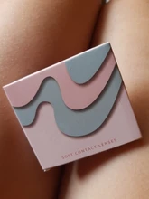 2 unids/par Rosa lentes accesorios de anime de lentes de contacto de Color lentes de Color ojo póngase en contacto con Lenases Yealry UYAAI Anime cosplay