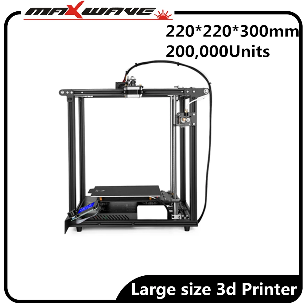 Ender-5 3d принтер Высокая точность большой размер материнская плата Cmagnetic сборка пластина, выключение питания, простое построение Creality 3d принтер