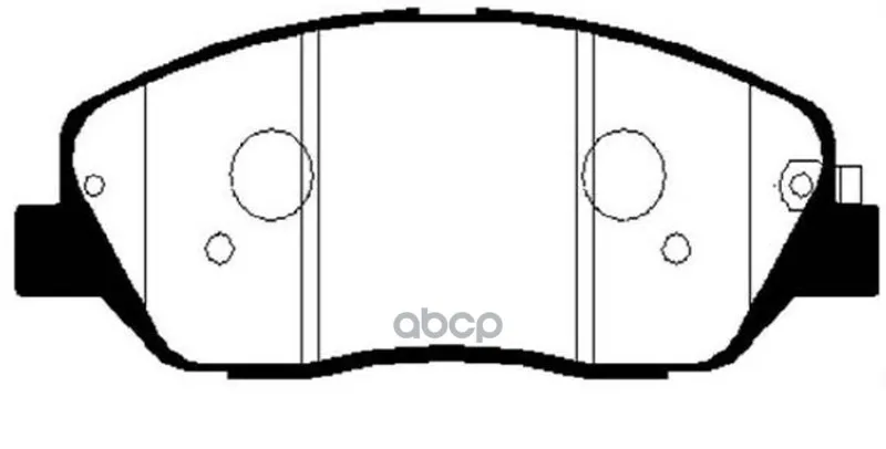 Колодки Тормозные Hyundai Santa Fe(Cm)/(Sm) 05-/Kia Sorento(Xm) 09- Передние Ctr Ckkh42 Ctr арт. CKKH42