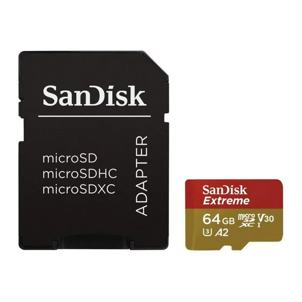Микро SD карта памяти с адаптером двойной флеш-накопитель SanDisk SDSQXA1-GN6AA C10 160 МБ/с