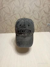 Baseball-Cap Embroidery Sports-Caps Vintage Outdoor New York Women Letter Sand-Washed