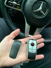 TPU cuero funda de control remoto de coche Protector de cubierta para Mercedes Benz C G M R S clase W204 W212 W176 GLC DE LA CIA GLA AMG accesorios de coche