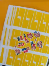 Etiquetas de Cable para impresora láser, organizadores de etiquetas autoadhesivas A4, a prueba de agua