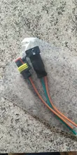 Juego de conectores eléctricos para coche y motocicleta, 1 AMP, 1P, 2P, 3P, 4P, 5P, 6P, impermeables, macho, hembra, con arnés de Cable