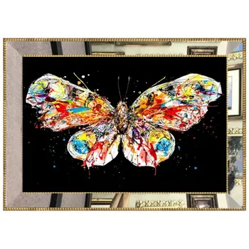 

Luxury Mirror Framed Digital Canvas Painting 60 * 80 cm