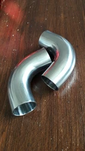 Free shipping 304 /316 Sanitary Stainless Tri Clamp 90 Degree Elbow