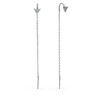 

Silver earrings with cubic zirconia sunlight sample 925