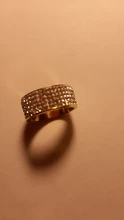 Anillo de acero de estilo Retro Vintage para mujer, joyería de 5 fila de cristales transparentes, anillos de boda de compromiso de acero inoxidable a la moda, gran oferta
