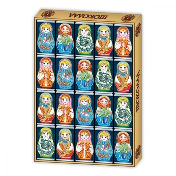 

Chocolate globe-pro "Matryoshka", 100 gr