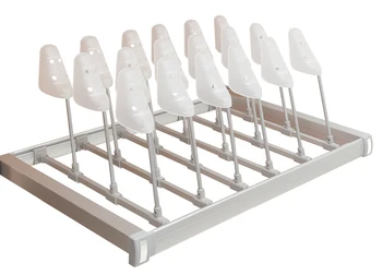 

SHOE VERTICAL, shoe trees, with GUIDES EXTRACCION's TOTAL with brake in two MEASURES. 30KG RESISTANCE. MARCO dimmable 6CM.