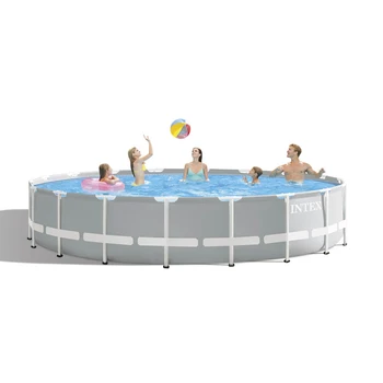 

Intex Pool scaffold prismatic, 549 х122 cm, built-in filter pump