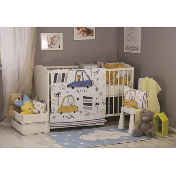 

ebebek Apolena Baby Cars Bed Filled Duvet 3 pcs Set