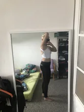 Seamless Underwear Vest Cloth Yoga-Top Gym Sexy Mesh Fitness Push-Up Female Running Breathable