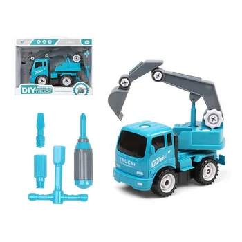 

Construction Vehicles Diy Truck Blue 112572