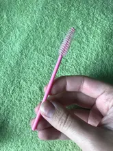 Pinceles para rímel desechables, varitas aplicadores con cepillo redondeado para maquillaje y extensiones de pestañas, pinceles cosméticos, accesorios de maquillaje