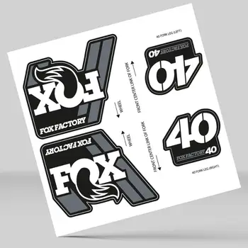 

STICKERS STICKERS FORK FORK FOX 36 FACTORY 2018 DECALS ADHESIVE VINYL GREEN GREY BLACK