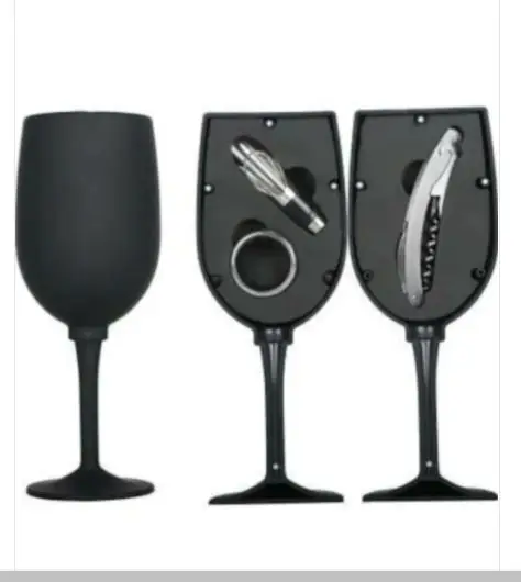 

Wine Glass Design Corkscrew Serving Set Bar Sets Bar Set