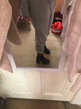 Zapatos de punta redonda con cremallera para mujer, tacones de plataforma de Botines de Cuero de tacón super alta gruesa, moda europea y americana