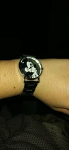 Caliente Mickey Mouse marca reloj de las mujeres con estilo de malla de acero inoxidable reloj de cuarzo Casual chica regalo Relogio reloj de los hombres