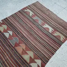 Уникальный узор среднего размера приглушенный ковер 3'11'' X 7'6''