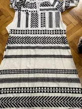 Y Nidus-Vestido largo de verano a rayas con cuello de pico, traje bohemio de flores para mujer, para fiesta Y playa, 2020