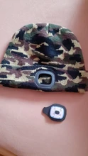 Gorro con luz LED para hombre y mujer, gorro de punto de Hip Hop para caza, Camping, correr, regalos de Navidad para hombre y mujer