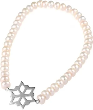 

Jay VI bracelet flower with silver pearls