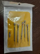 Destornillador de acero de 0,8-1,6mm para reparación de relojes, herramientas para relojes portátiles, eliminación de banda con Mini Pines de enlace, Kits de herramientas de relojero