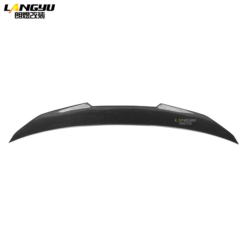 

For BMW 3 Series G20 G28 Sedan 320i 330i 330e 318d 320d 330d M340i 2019 PSM Style Real Carbon Fiber Trunk Lip Spoiler Wing Tail