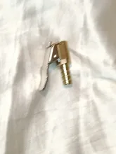 Adaptador de boquilla de rosca para bomba de aire de coche, Clip de cabeza de conversión rápida, herramientas generales automáticas, 1 ud.