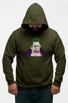 

Angemiel Wear Upset Joker Green Men 'S Hooded Sweatshirt