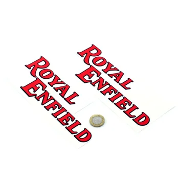 

ROYAL ENFIELD adhesivo autocollant decals adesivo adesivi aufkleber pack 2 unit 200x60mm