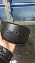 COPOZZ-Gafas de esquí con funda y lente amarilla, lentes de esquí esféricas antivaho, para esquiar, para hombre y mujer, gafas de nieve + lente + caja