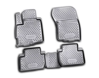 

Floor mats for Mitsubishi Outlander XL 2010- car interior protection floor from dirt guard car styling tuning decoration
