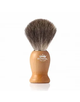 

Mondial Nelson Pure Badger Shaving Brush Wooden Maple Handle