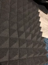 Espuma acústica de estudio insonorizada, Panel de tratamiento de absorción de sonido, esponja protectora de cuña de sonido, 50x50x5cm, 6 uds.