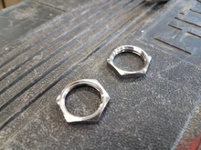 1-1/2-Pipe-Fitting Female Thread BSP 304-Stainless-Steel 3/8-1-Hex-Lock-Nut 4-3-