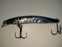 Wobbler Minnow Floating Artificial-Bait Fishing-Lure Tackle-Bass-8cm Hard-Plastic 3d Eyes