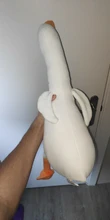 De algodón lindo ganso de peluche juguetes de peluche Animal bebé muñecas acompañantes de confort muñecas almohada nórdica decoración para el hogar
