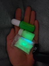 Pigmento luminoso líquido que brilla en la oscuridad, no tóxico para pintar uñas, maquillaje de resina