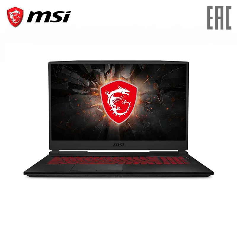 Ноутбук игровой MSI GL75 10SCXR-063XRU 17.3&quot FHD/Intel Core i5-10500H/ 8Gb/ 512Gb SSD/ no ODD/ NVidia GTX1650 4Gb/ DOS черный