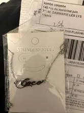 Sipuris, Collar personalizado con nombre, collares de acero inoxidable de Color acero para mujer, joyería personalizada para hombre, regalo de novia