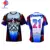 Сублимированный 100% полиэстер игровые рубашки цифровая печать e-sports jersey - изображение
