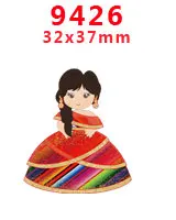 30 шт мультяшный персонаж плоское украшение из смолы PR 7877 - Цвет: 9426